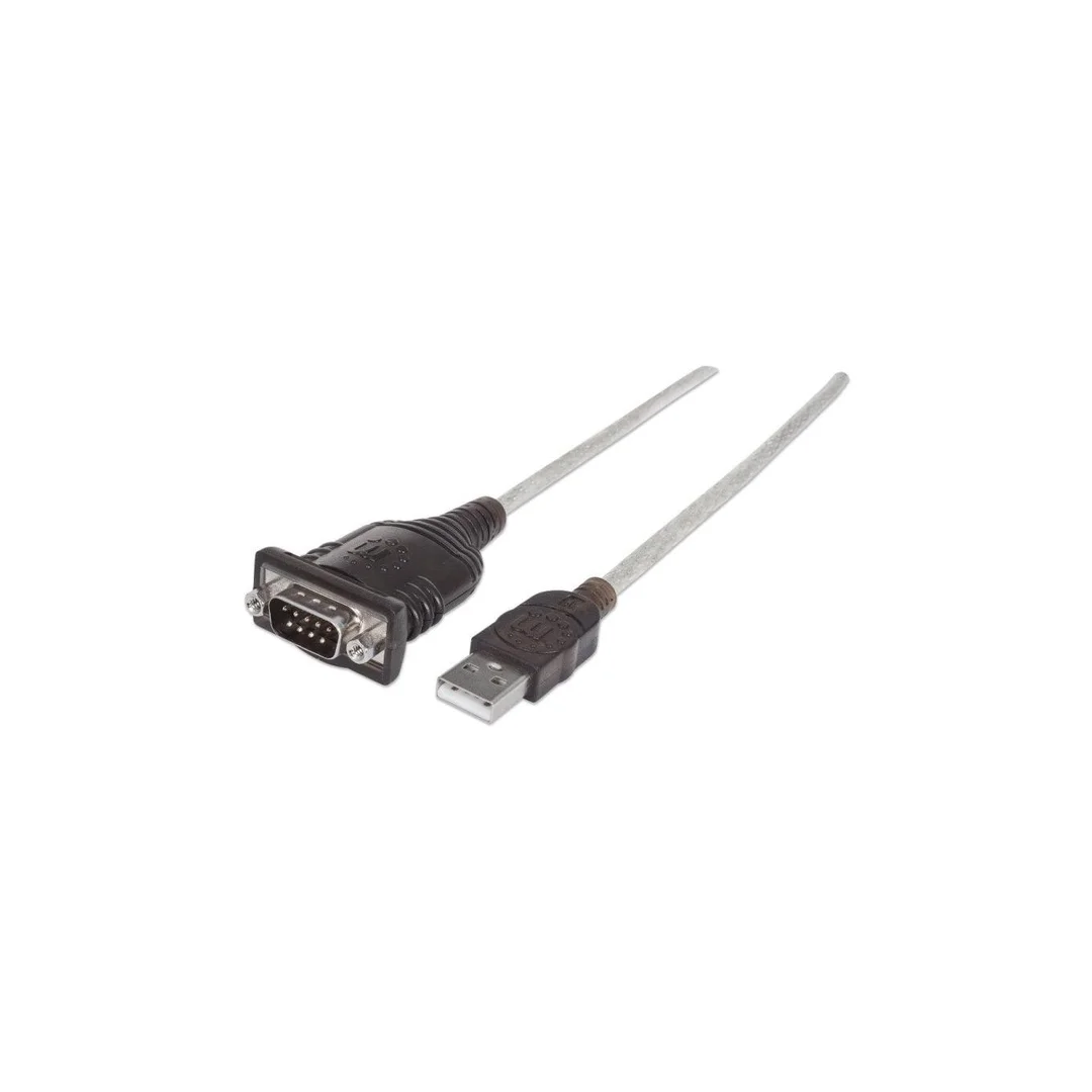 Konwerter Adapter USB na RS232/COM/DB9 M/M na Kablu 45cm