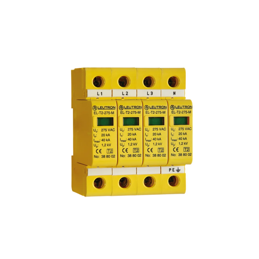 Ogranicznik przepięć Typ T2 20kA TNS EL-T2/4+0-275-FM 388 102