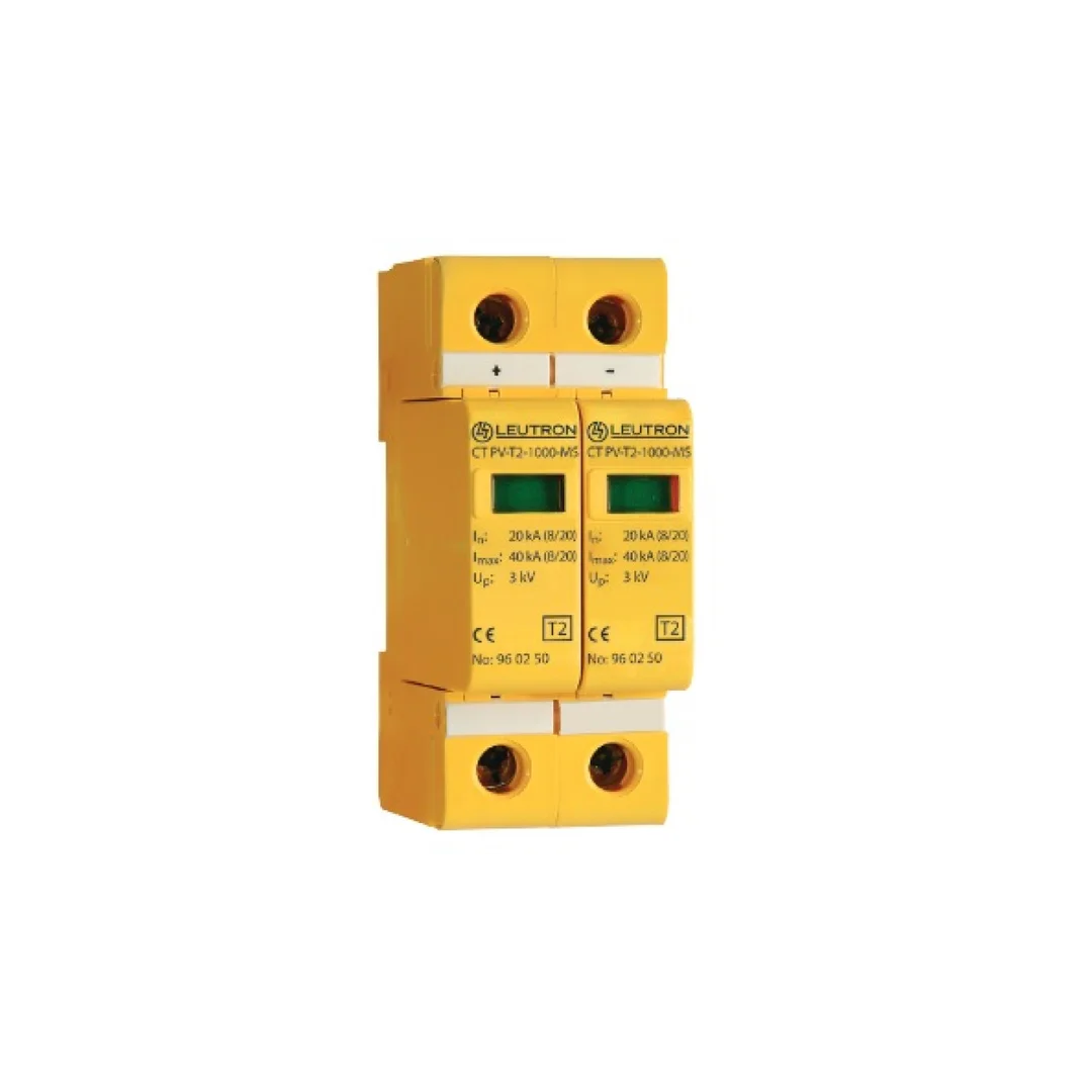 Ogranicznik przepięć DC do systemów PV, T2, 1000V, CT PV-T2/2-0/1000, 960222