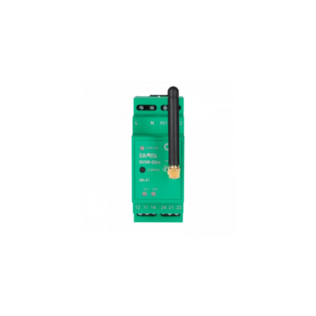 SUPLA Odbiornik modułowy WI-FI 2-kanały 16A ROW-02M SPL10000016