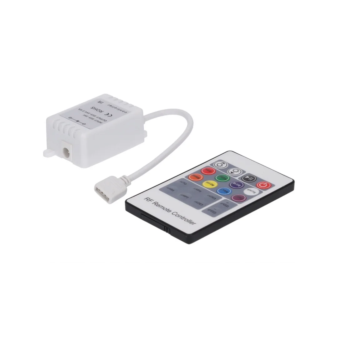 Sterownik LED RGB 3x2A 20-key RF Prescot