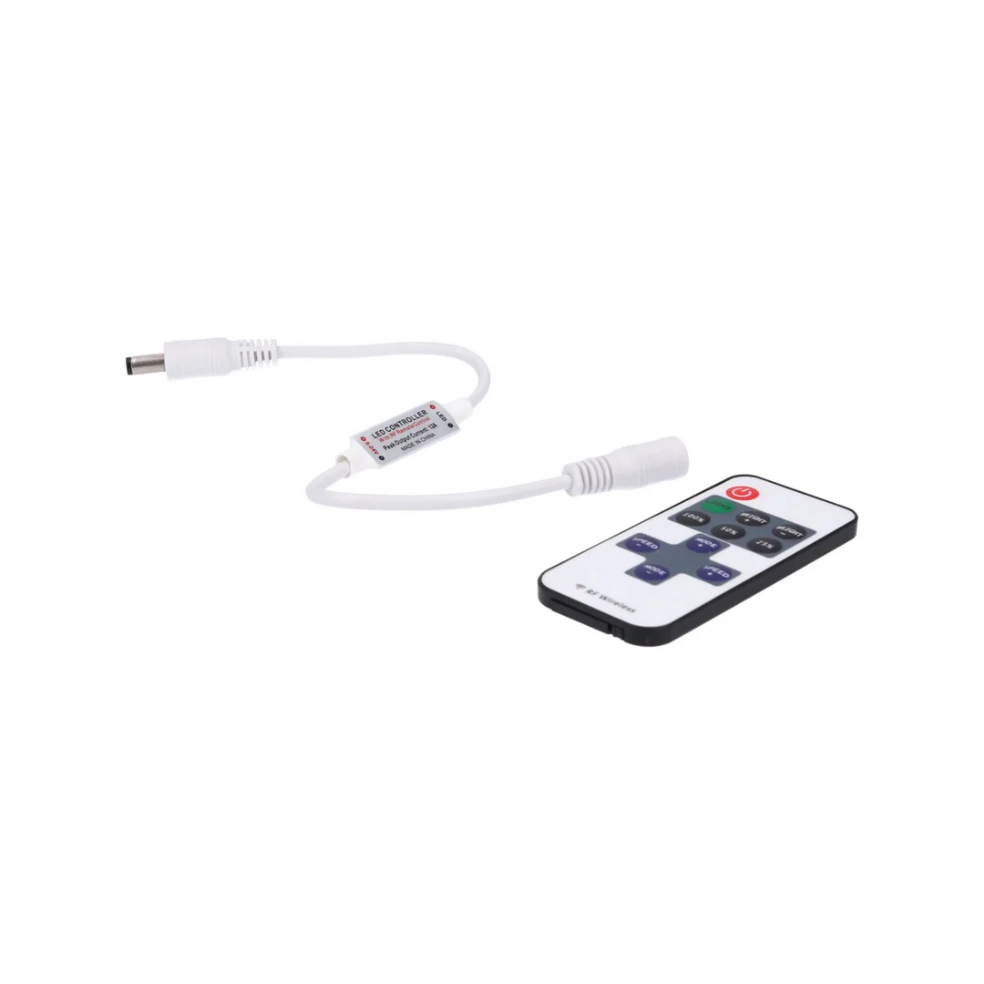 Sterownik LED Mono 1x6A 10-key RF 5-24V Prescot