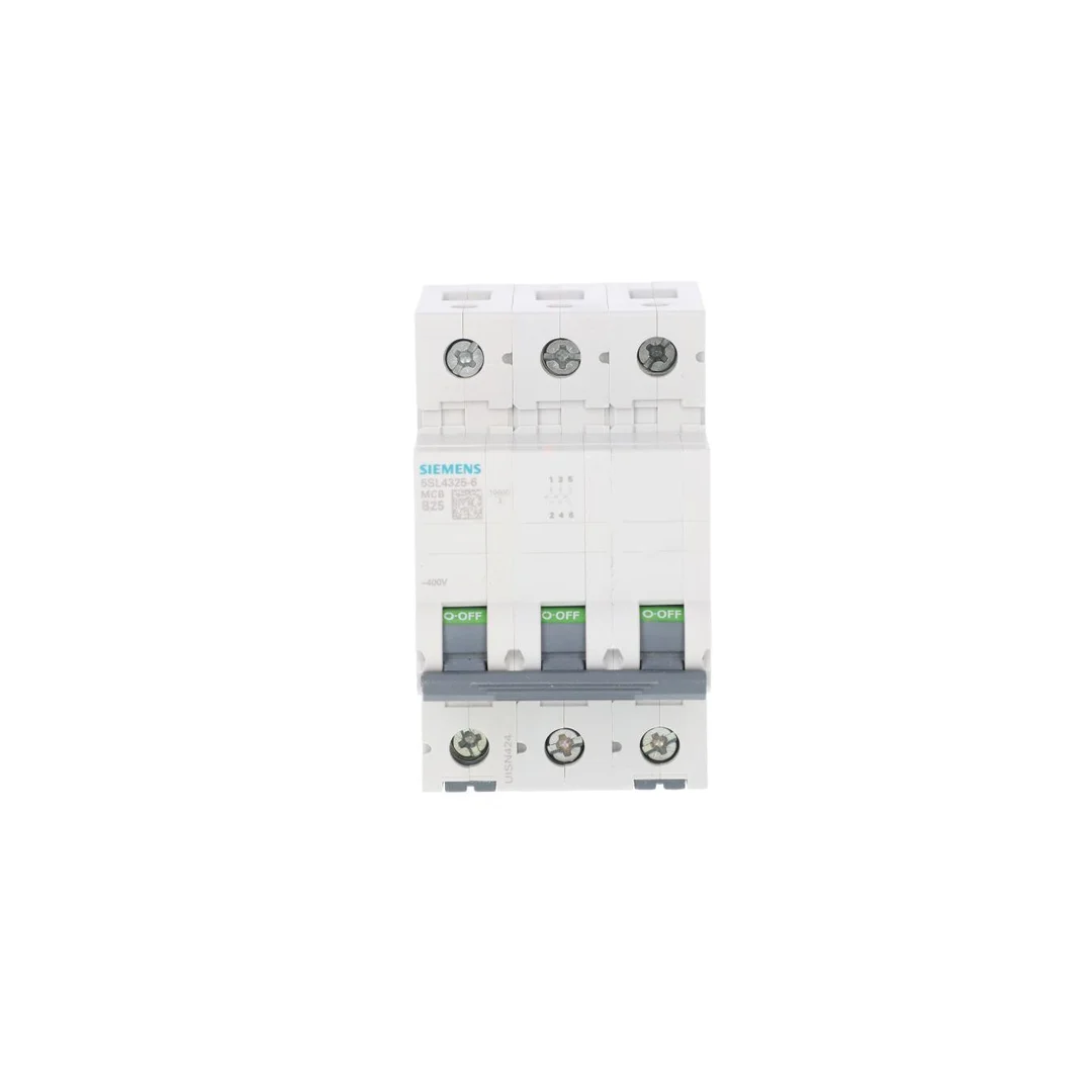 Wyłącznik nadprądowy 3P B 25A 10kA AC SENTRON 5SL4325-6