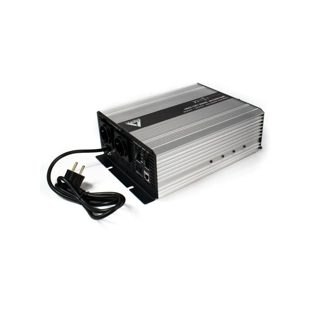 Zasilacz awaryjny (UPS + AVR) 12V UPS-2000SR Sinus 2000W/1000W 12V/230V