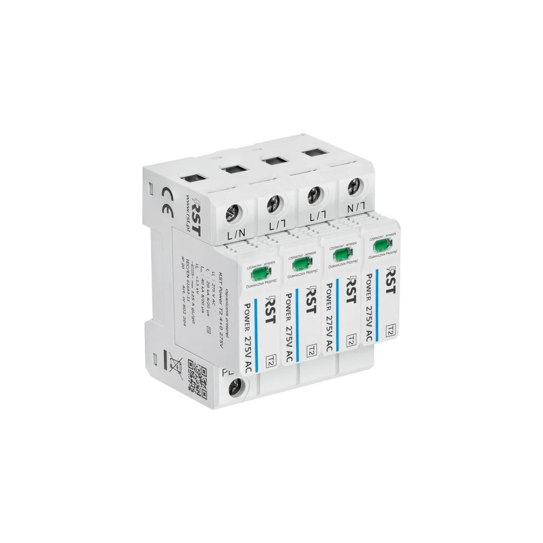 Ogranicznik przepięć T2 RST Power T2 4+0 275V 802 204