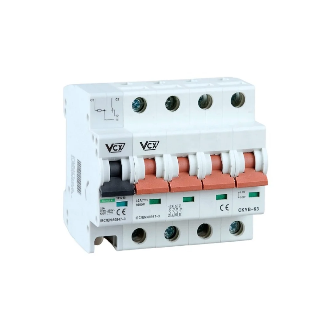 Rozłącznik izolacyjny z wyzwalaczem wzrostowym 4P 32A 1000V DC