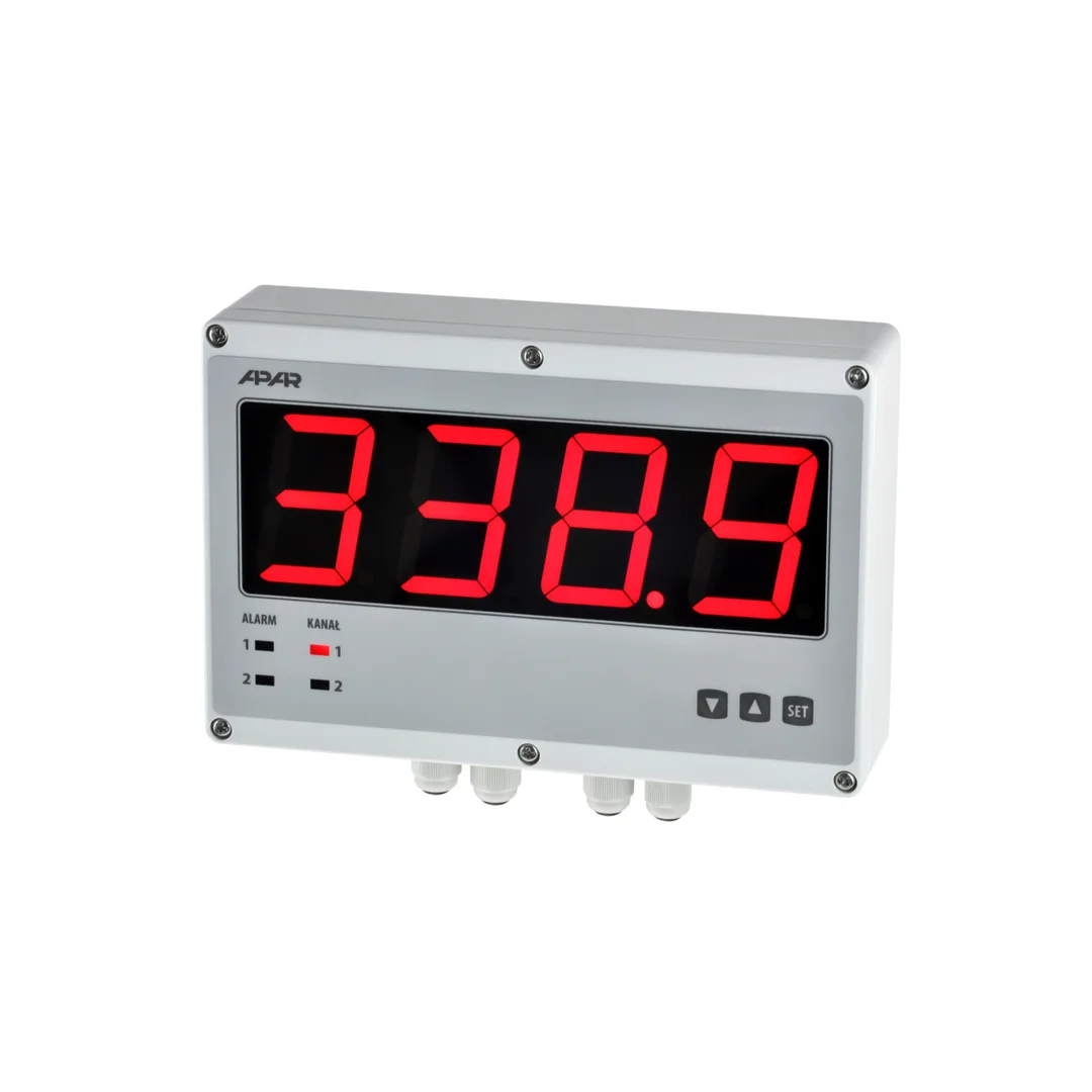 Dwukanałowy wyświetlacz uniwersalny AR540/S1/P/P/RS485/WA