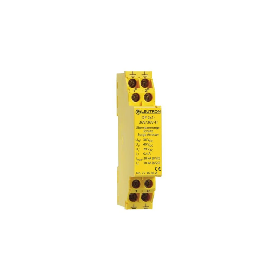 Ogranicznik przepięć Leutron DP DP 2x1-36V/36V-Tr 273 636
