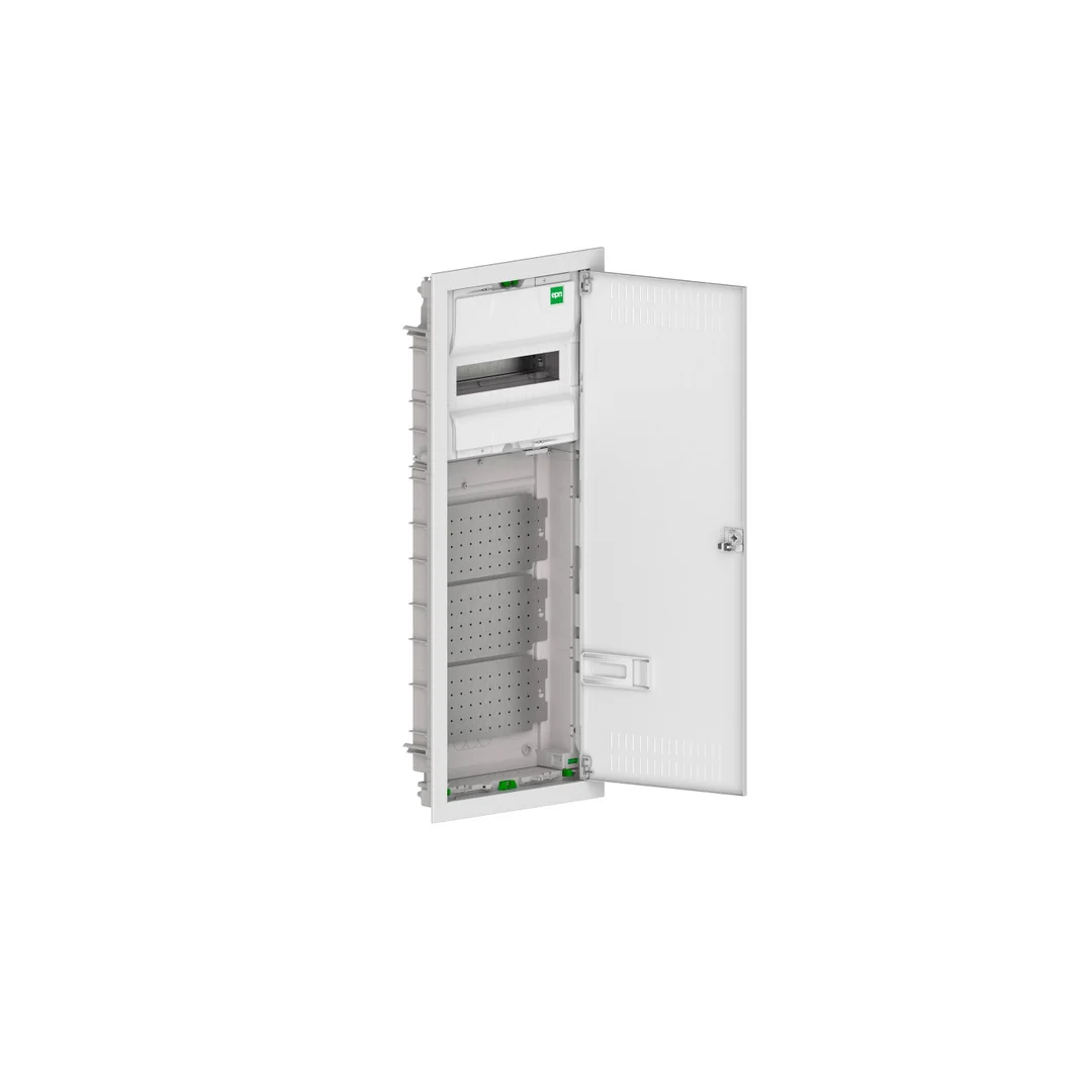 Rozdzielnica modułowa MSF TWIN RP 1x12 (N+PE) + 3x12 podtynkowa multimedialna IK05 IP30 2015-01