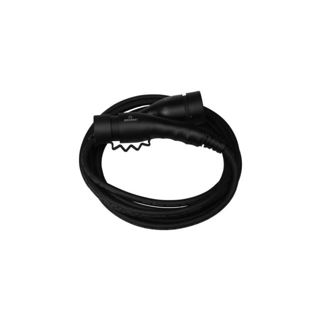 Kabel do ładowania samochodów elektrycznych AC 230V 32A 7.3kW 5m TYP 2 IP54 3220