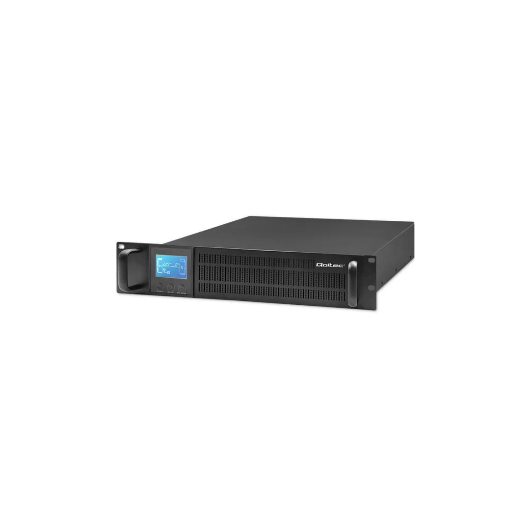 Qoltec Zasilacz awaryjny UPS RACK 3kVA 2400W LCD