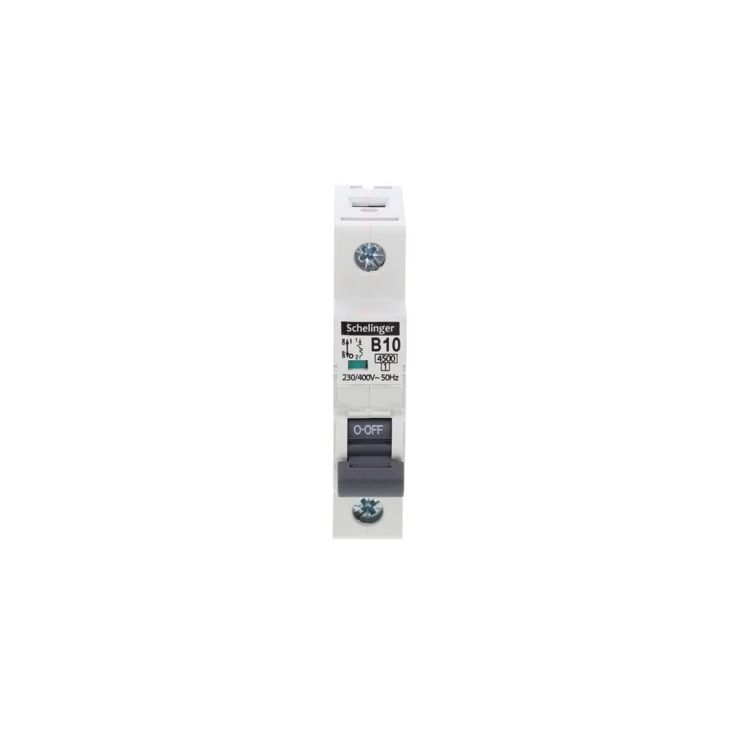 Wyłącznik nadprądowy 1P B 10A 4,5kA AC SCHELINGER A02-G7-1P-B10