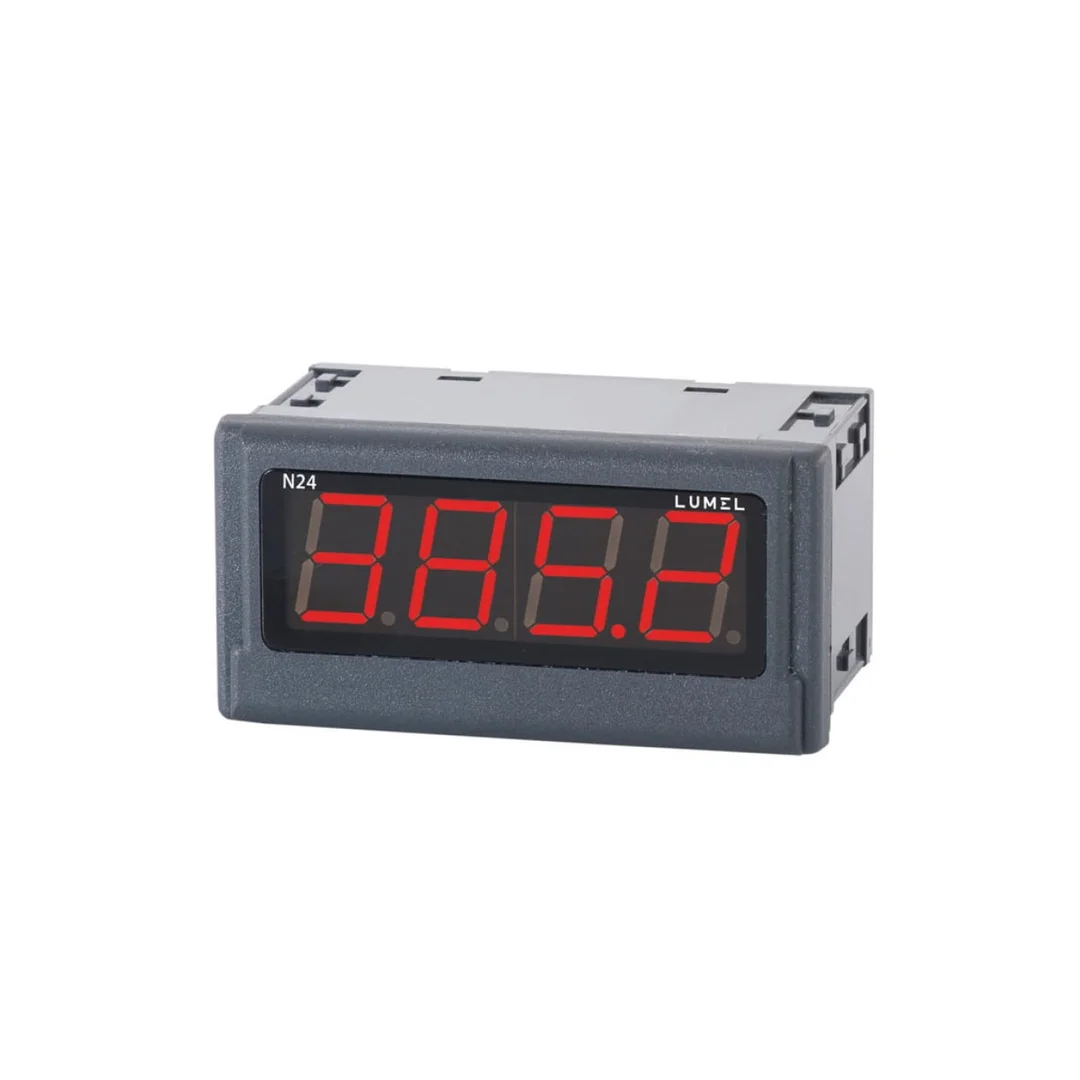 Amperomierz 4 cyfrowy wejście AC 230V 0-5A jednostak A z atestem KJ N24 Z510300M1