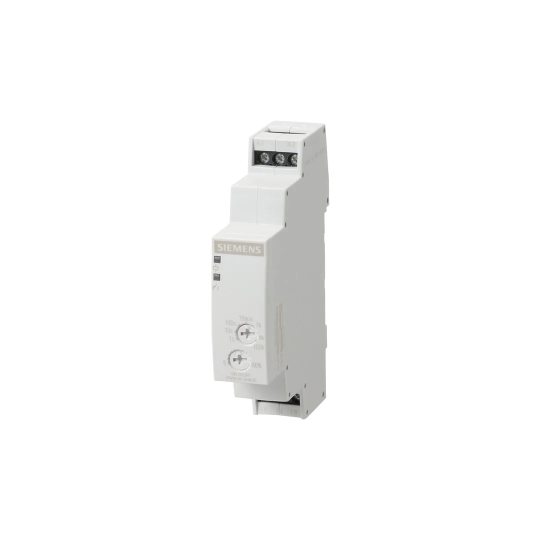 Przekaźnik czasowy z opóźnieniem 1 styk przełączny 7 zakr. czas. 0,05s-100h 0,05s-100H AC/DC 12-240V 7PV1518-1AW30