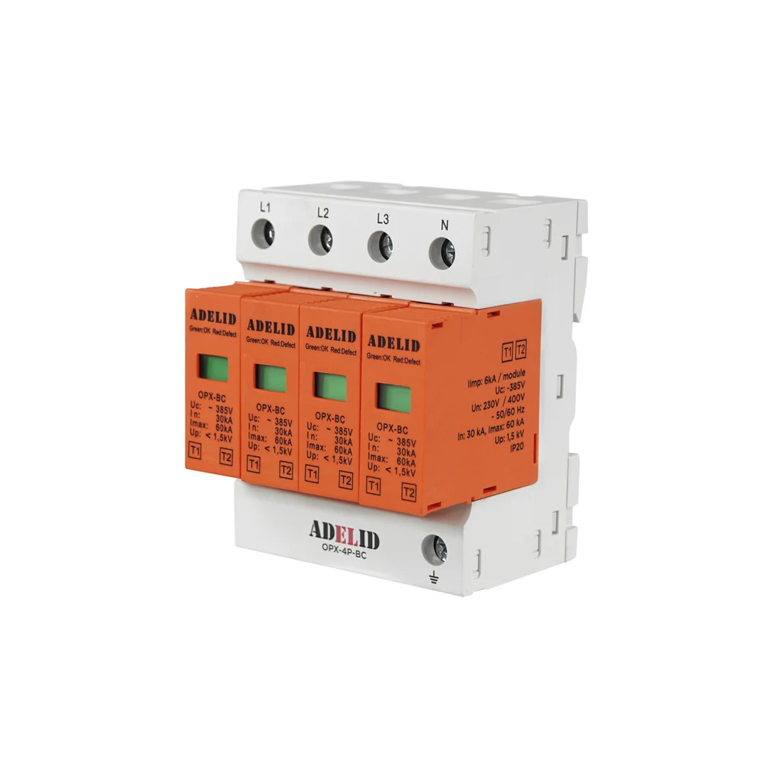 Ogranicznik przepięć T1+T2 4P 1,5kV 6kA OPX-4P-B+C