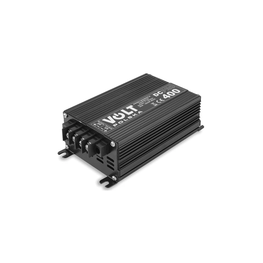 Reduktor napięcia przetwornica bezzakłóceniowa DC PRO 24V/12V 30A 400W
