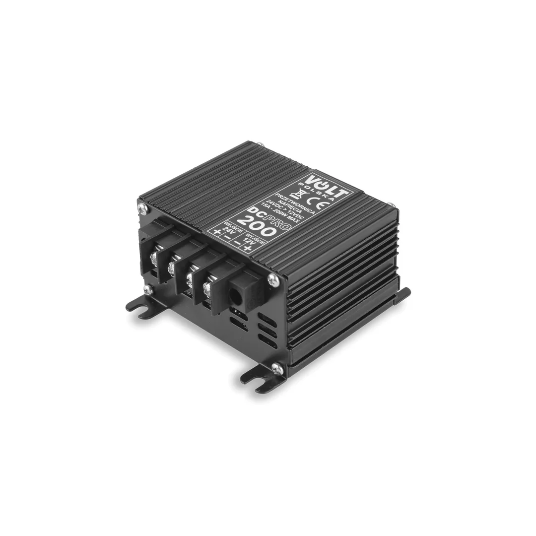 Reduktor napięcia przetwornica bezzakłóceniowa DC PRO 24V/12V 15A 200W