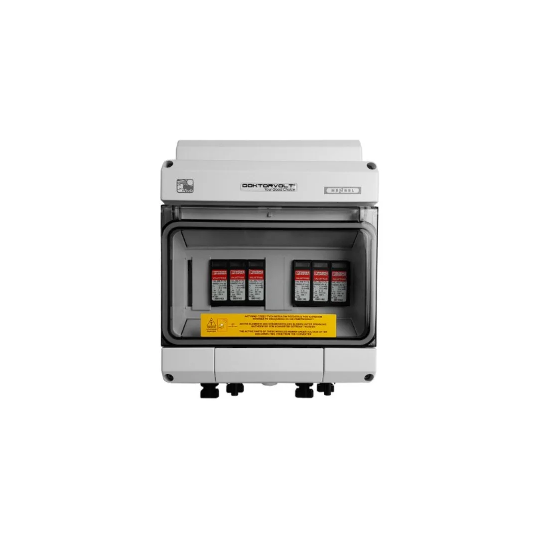 Rozdzielnica PV Fotowoltaiczna DC 1000V T1 T2 2-stringowa MC4 Solarna Doktorvolt 4555