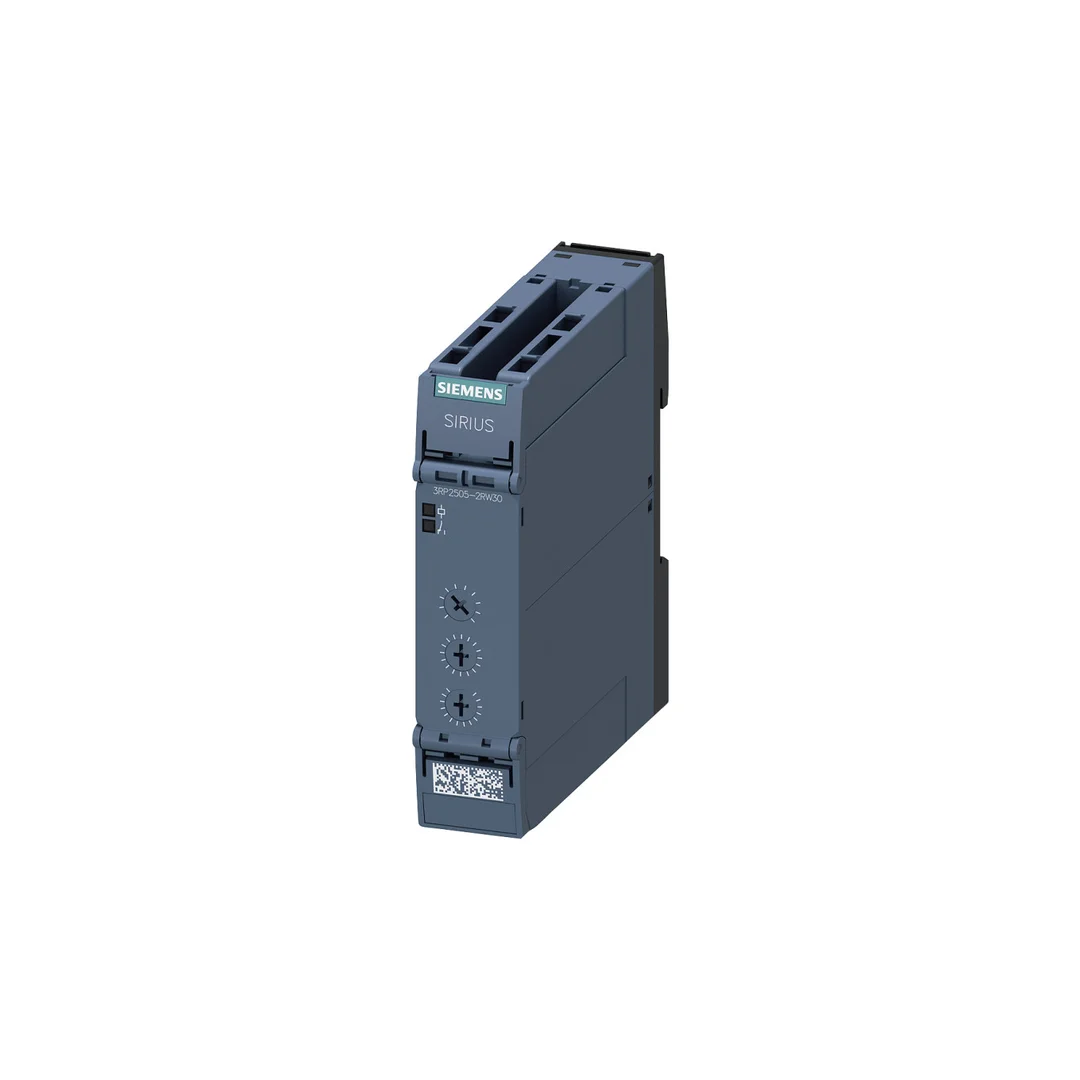 Przekaźnik czasowy wielofunkcyjny 2P dla kolei 13 funkcji 0,05-100h 24-240V AC-DC LED przył sprężynowe 3RP2505-2RW30