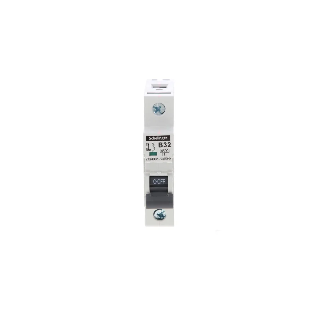 Wyłącznik nadprądowy 1P B 32A 4,5kA AC SCHELINGER A02-G7-1P-B32