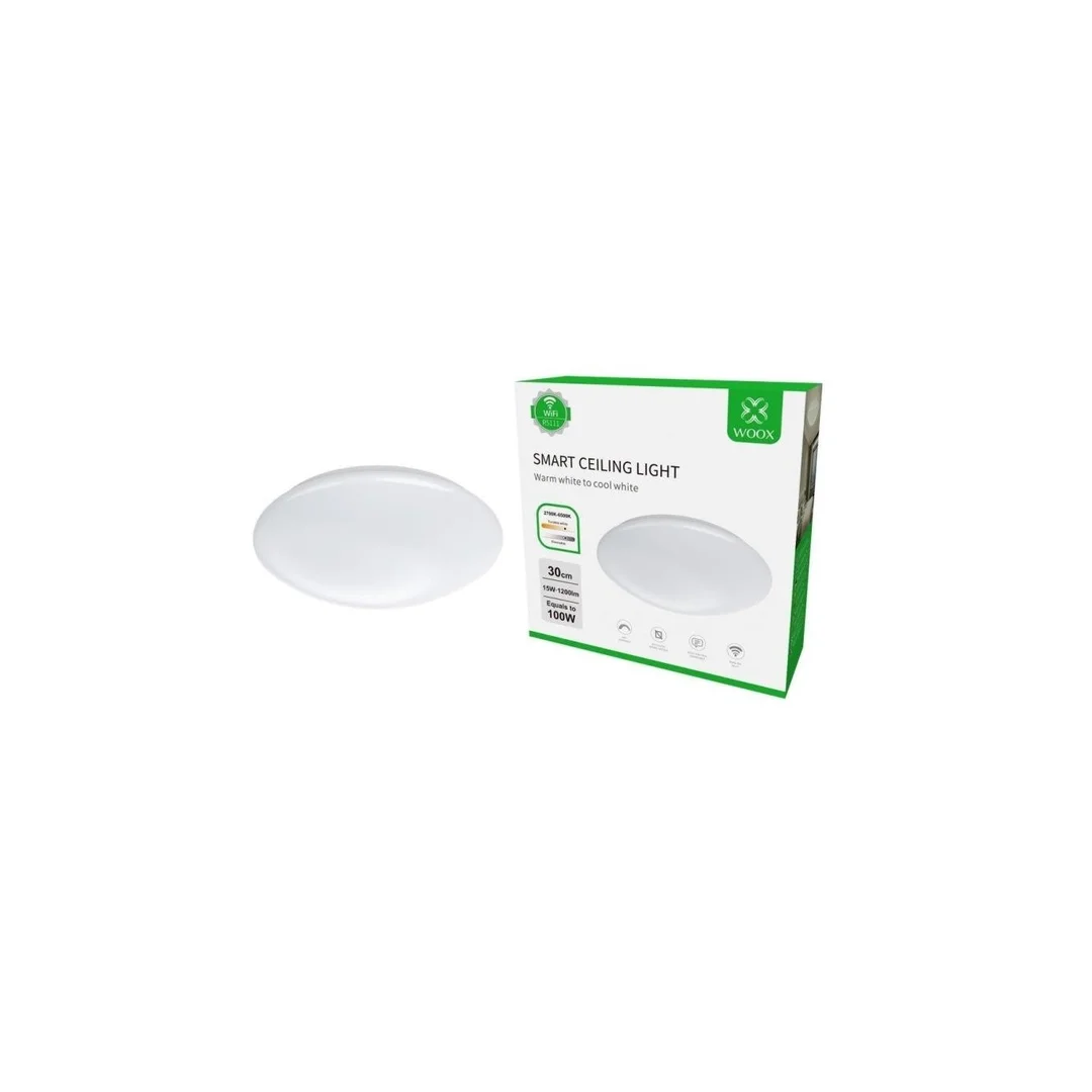 Sufitowa Smart lampa LED 30cm zdalnie sterowana WiFi, R5111