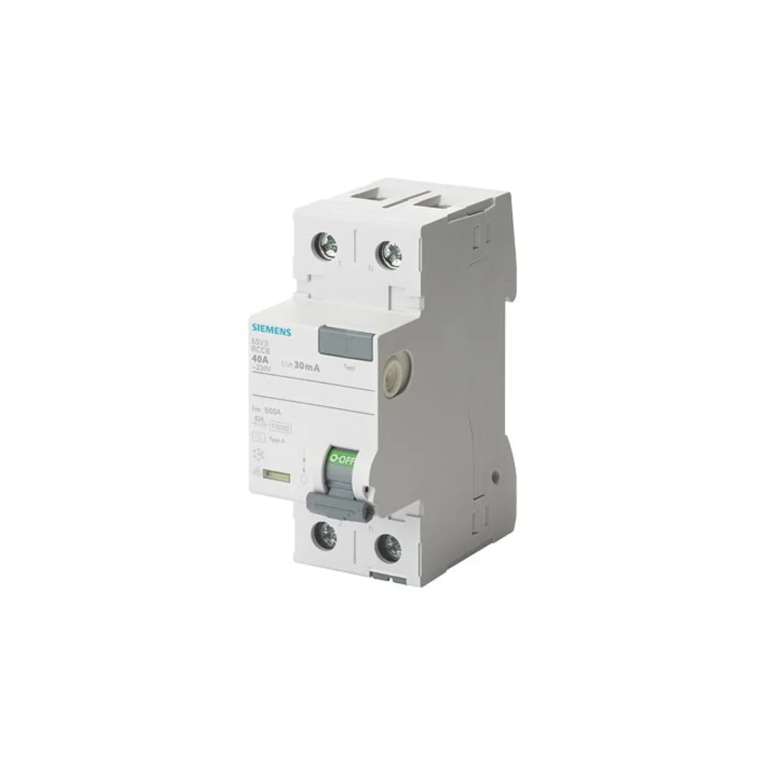 Wyłącznik różnicowoprądowy 2P 25A 30mA 230V typ F 5SV3312-3
