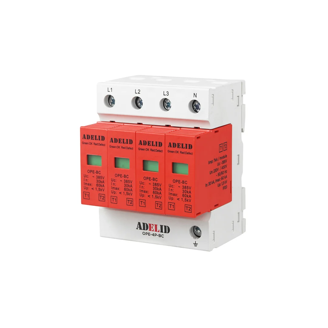 Ogranicznik przepięć T1+T2 4P 1,5kV 7kA OPE-4P-B+C