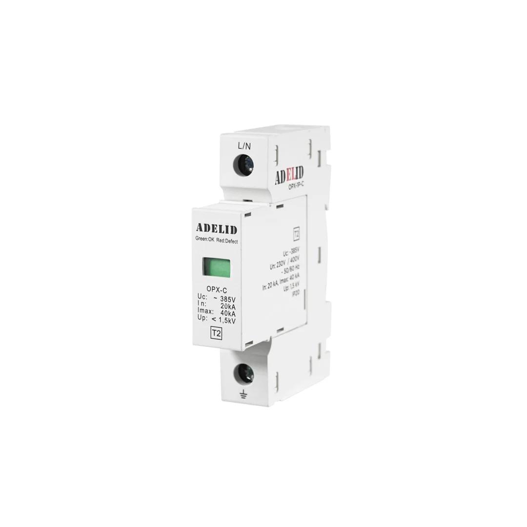 Ogranicznik przepięć T2 1P 1,5kV 20kA OPX-1P-C