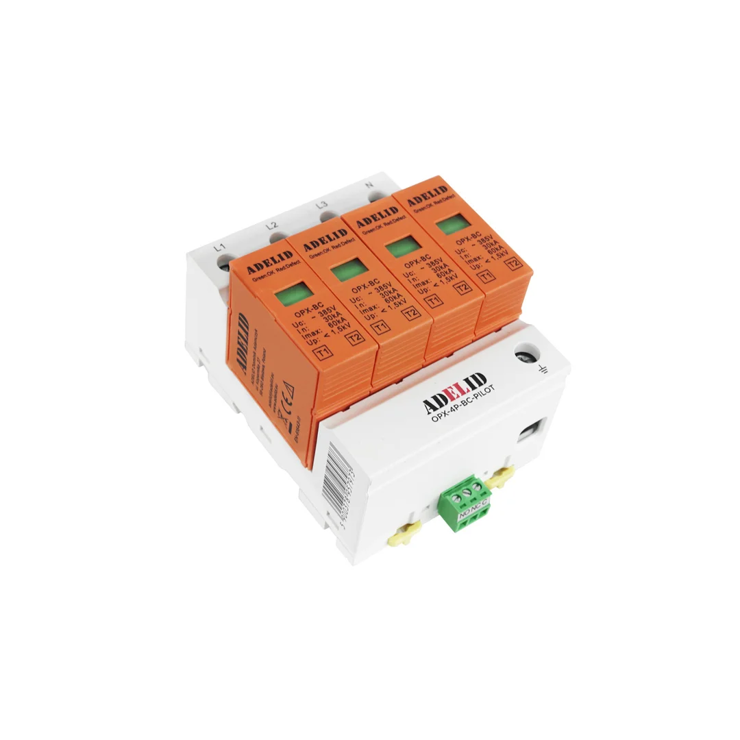 Ogranicznik przepięć T1+T2 4P 1,5kV 6kA OPX-4P-B+C-PILOT