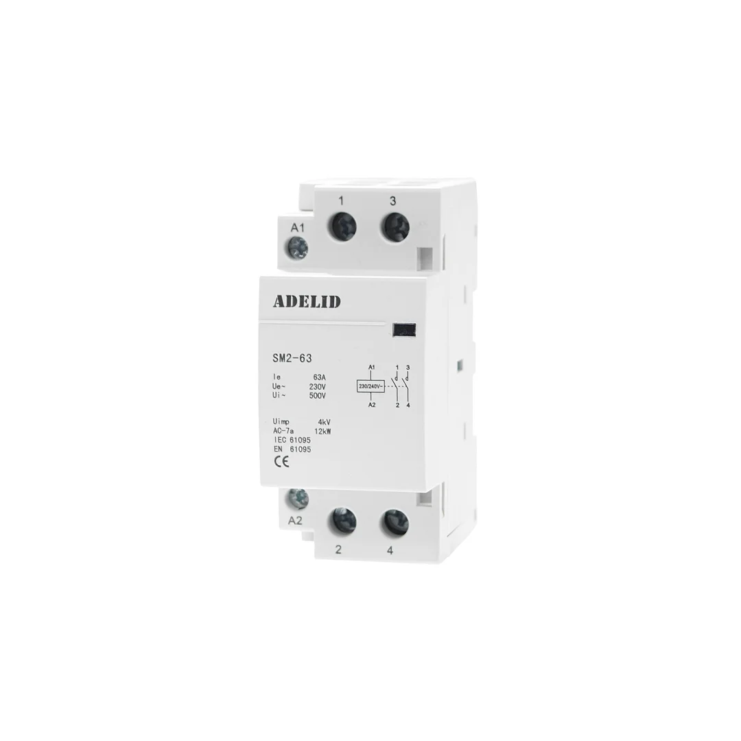 Stycznik modułowy 63A 230V 2xNO SM2 SM2 63-20-230V