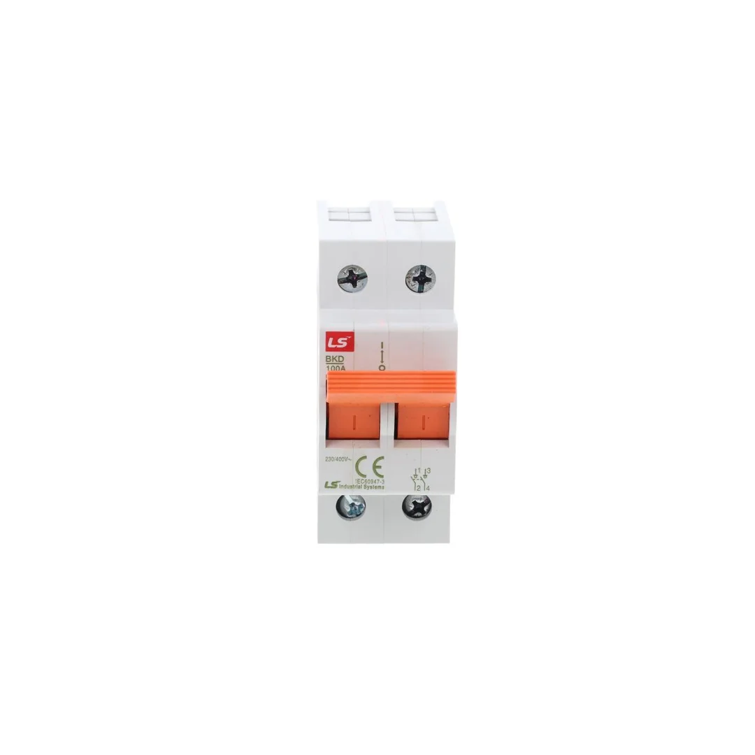 Rozłącznik modułowy LS Electric BKD 2P, 100A 06120249R0 BKD 2P 100A