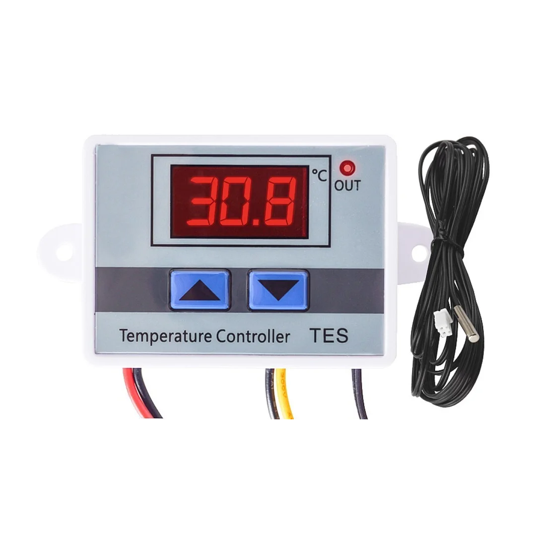 Termostat elektroniczny natynkowy 24V DC TES24V