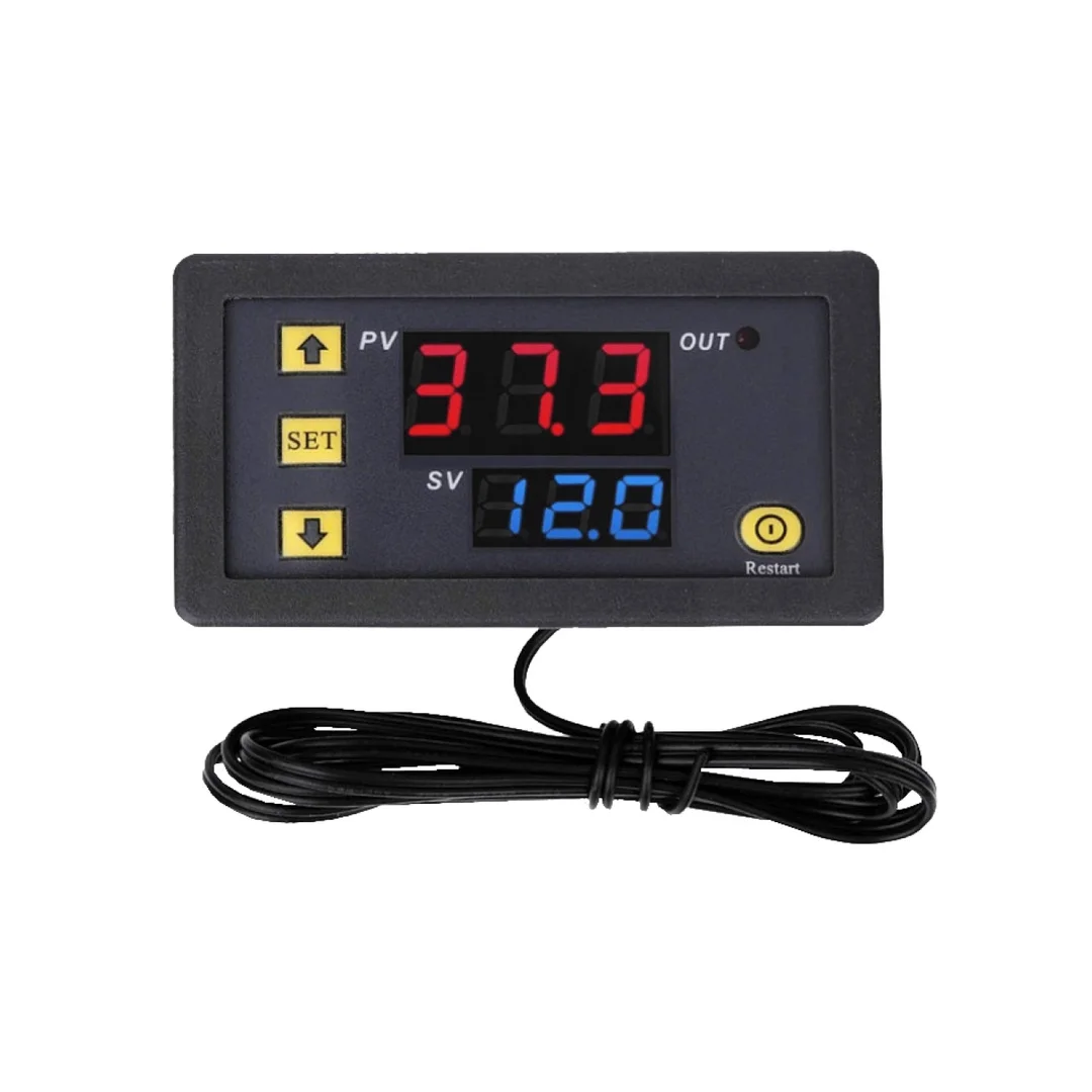 Termostat elektroniczny panelowy 24V DC TP2-24V