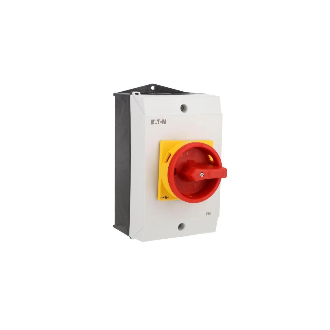 Rozłącznik 40A 3P 1Z+1R w obudowie IP65 czarna rączka z blokadą P1-40/I2/SVB/HI11 199910