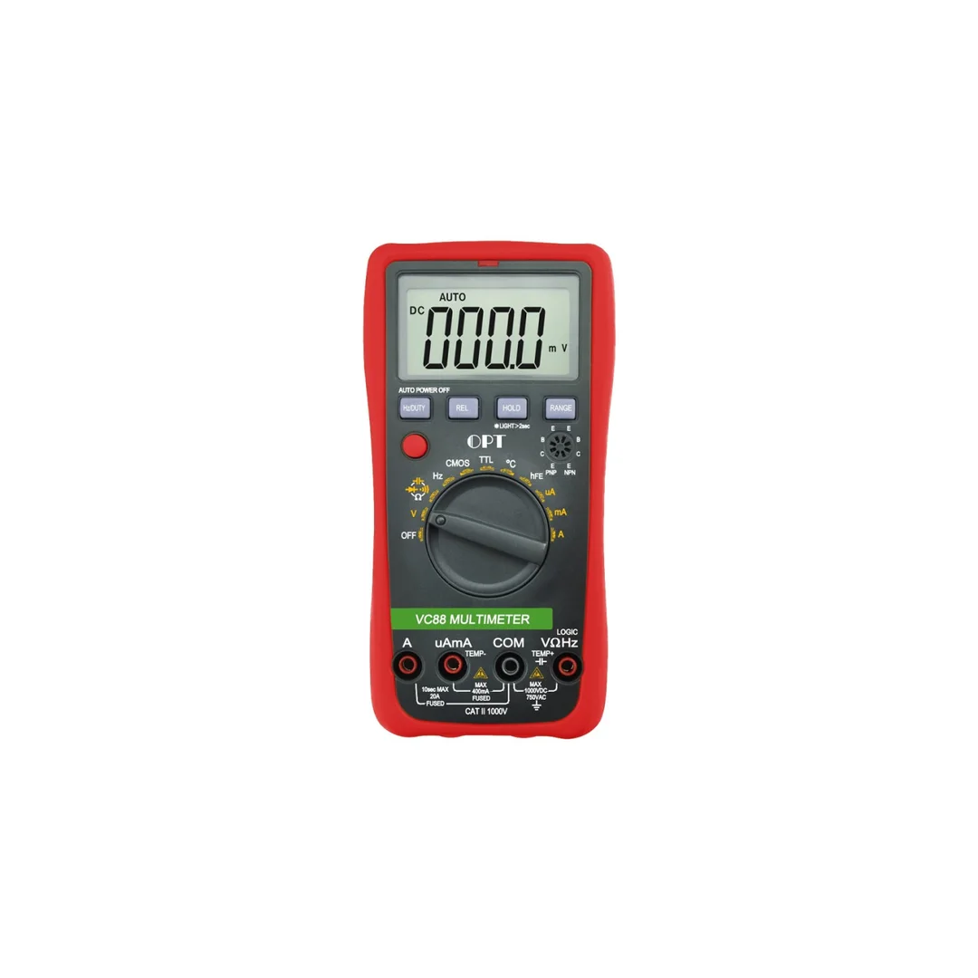 Multimetr uniwersalny tester TTL CMOS hFE VC88