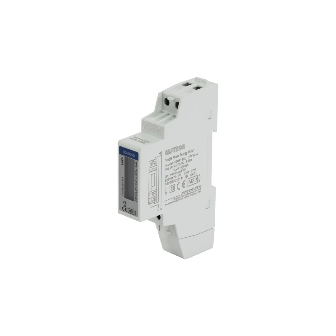 Licznik prądu energii 1P MID 45A SDM120D