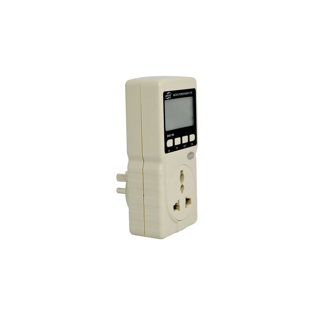 Watomierz cyfrowy LCD gniazdkowy licznik zużycia energii elektrycznej (do gniazdek typu 2P+Z) GM86 BENETECH