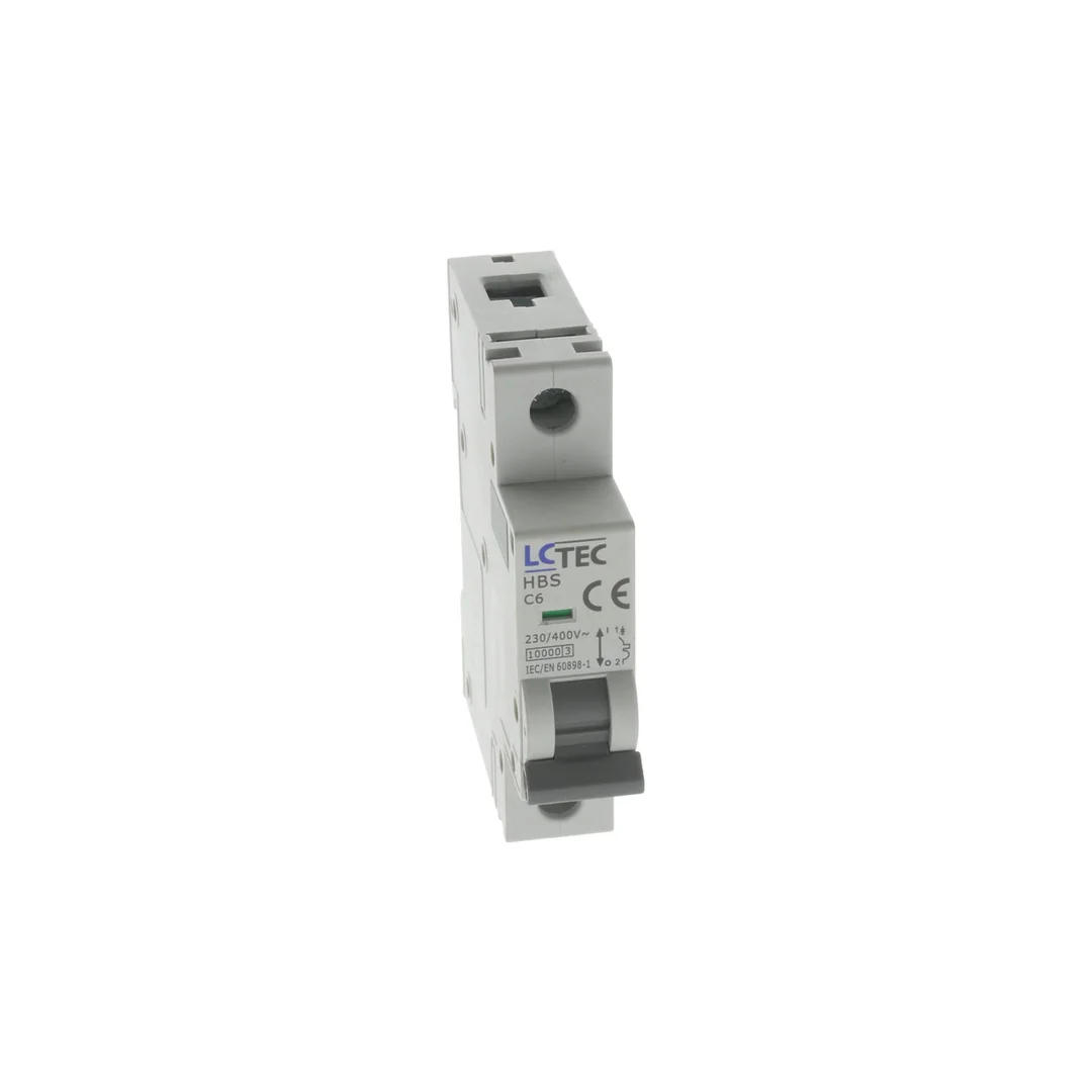 Wyłącznik nadprądowy HBS 1P 1M 1F C 6A 10kA