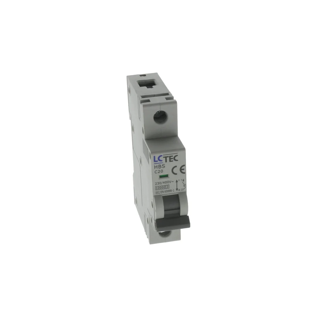 Wyłącznik nadprądowy HBS 1P 1M 1F C 20A 10kA