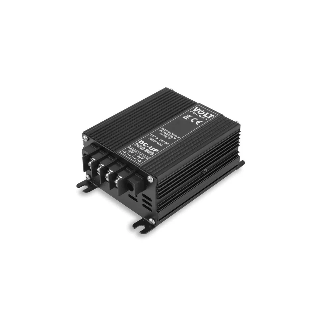 Przetwornica podwyższająca napięcie bezzakłóceniowa DC UP PRO 12/24V 15A 300W