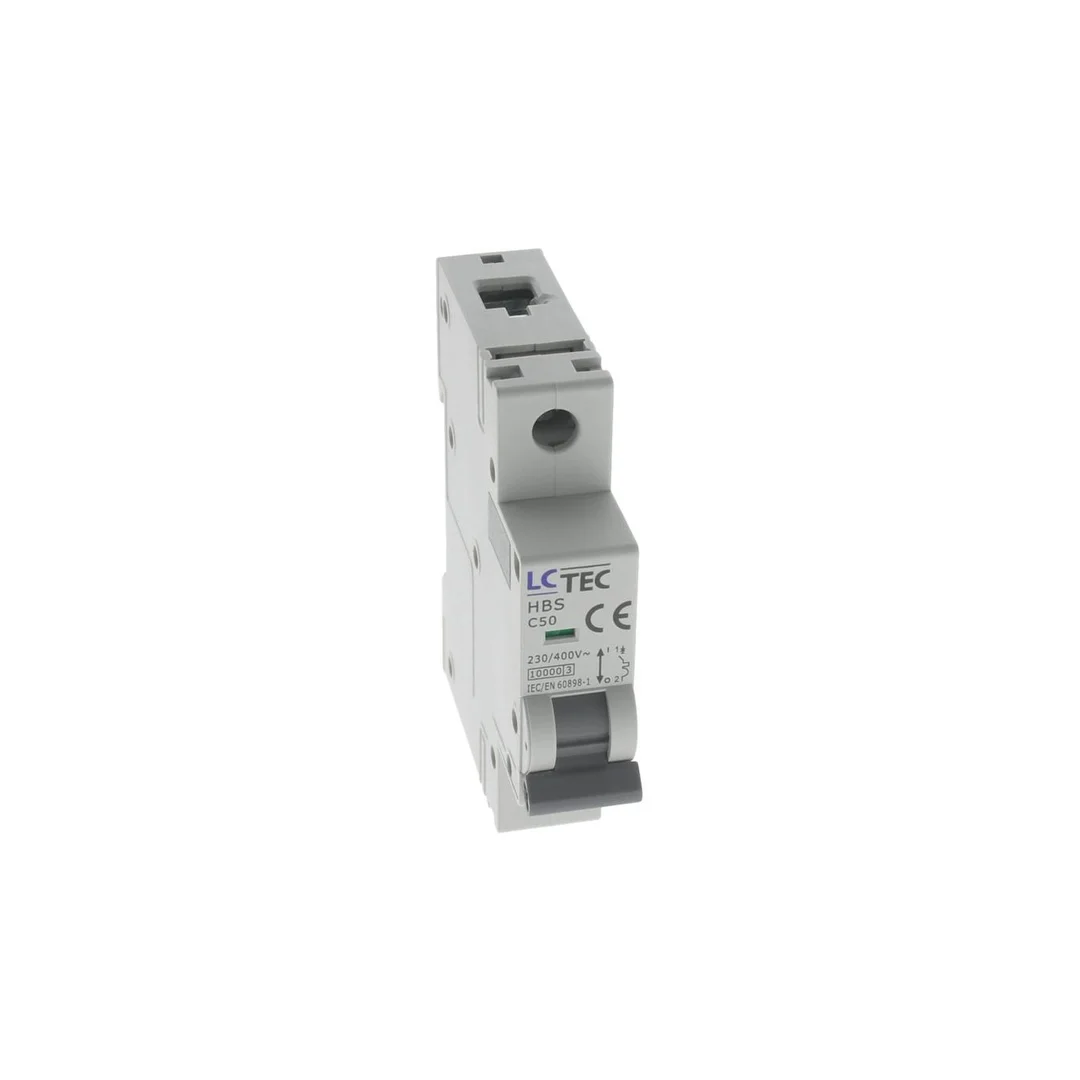 Wyłącznik nadprądowy HBS 1P 1M 1F C 50A 10kA