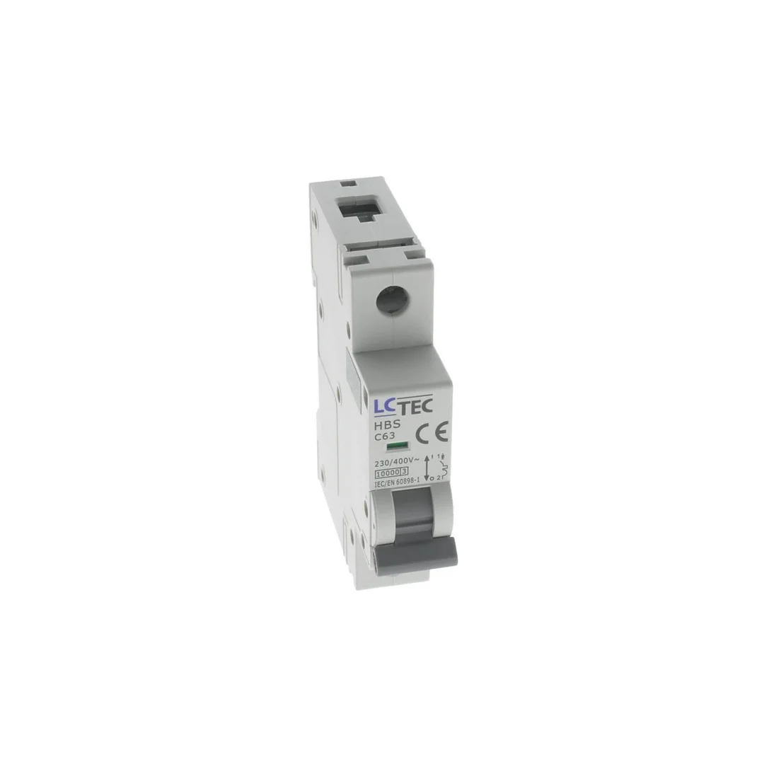 Wyłącznik nadprądowy HBS 1P 1M 1F C 63A 10kA