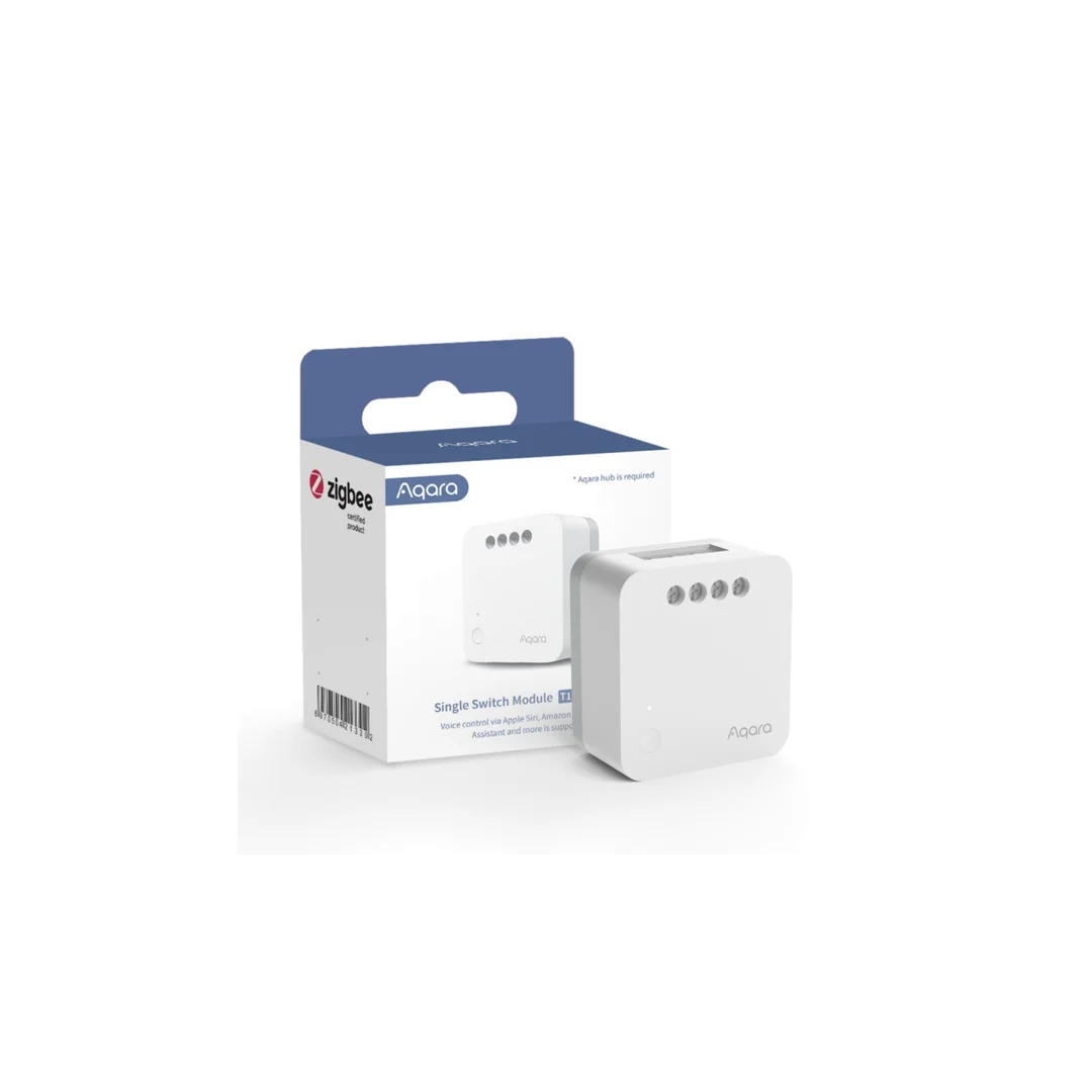 Przełącznik bez Neutral, Zigbee, EU, SSM-U02 Aqara Single Switch Module T1
