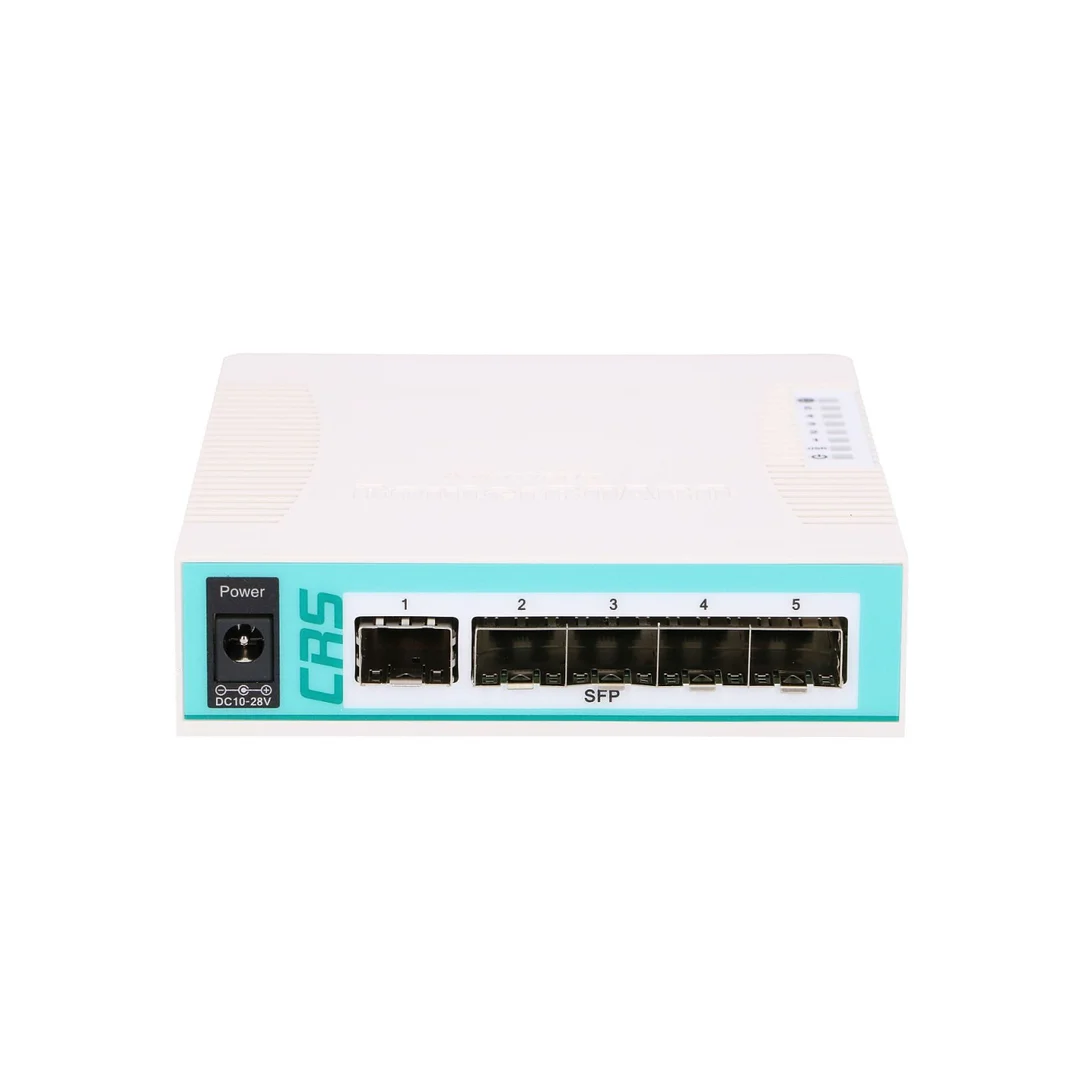 Switch 1x RJ45 1000Mb/s, 6x SFP MikroTik CRS106-1C-5S