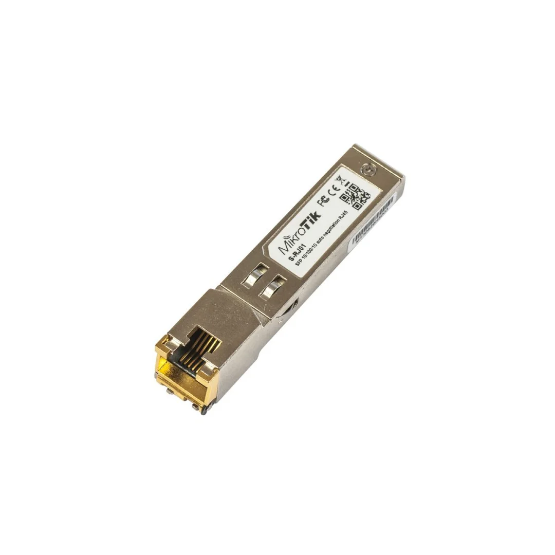 Moduł SFP 1,25Gb/s, RJ45, 100m MikroTik S-RJ01