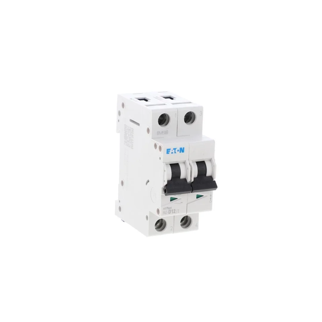 Wyłącznik nadprądowy 2P D 12A 15kA AC FAZ-D12/2 278780