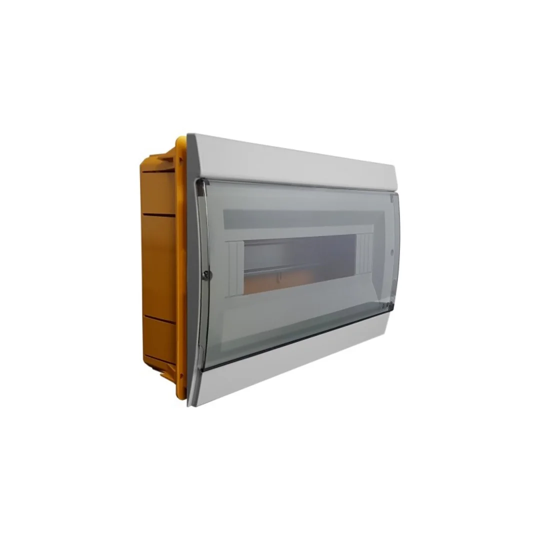 Rozdzielnica podtynkowa 12 modułowa IP40 szara 970.12 M-L 0995