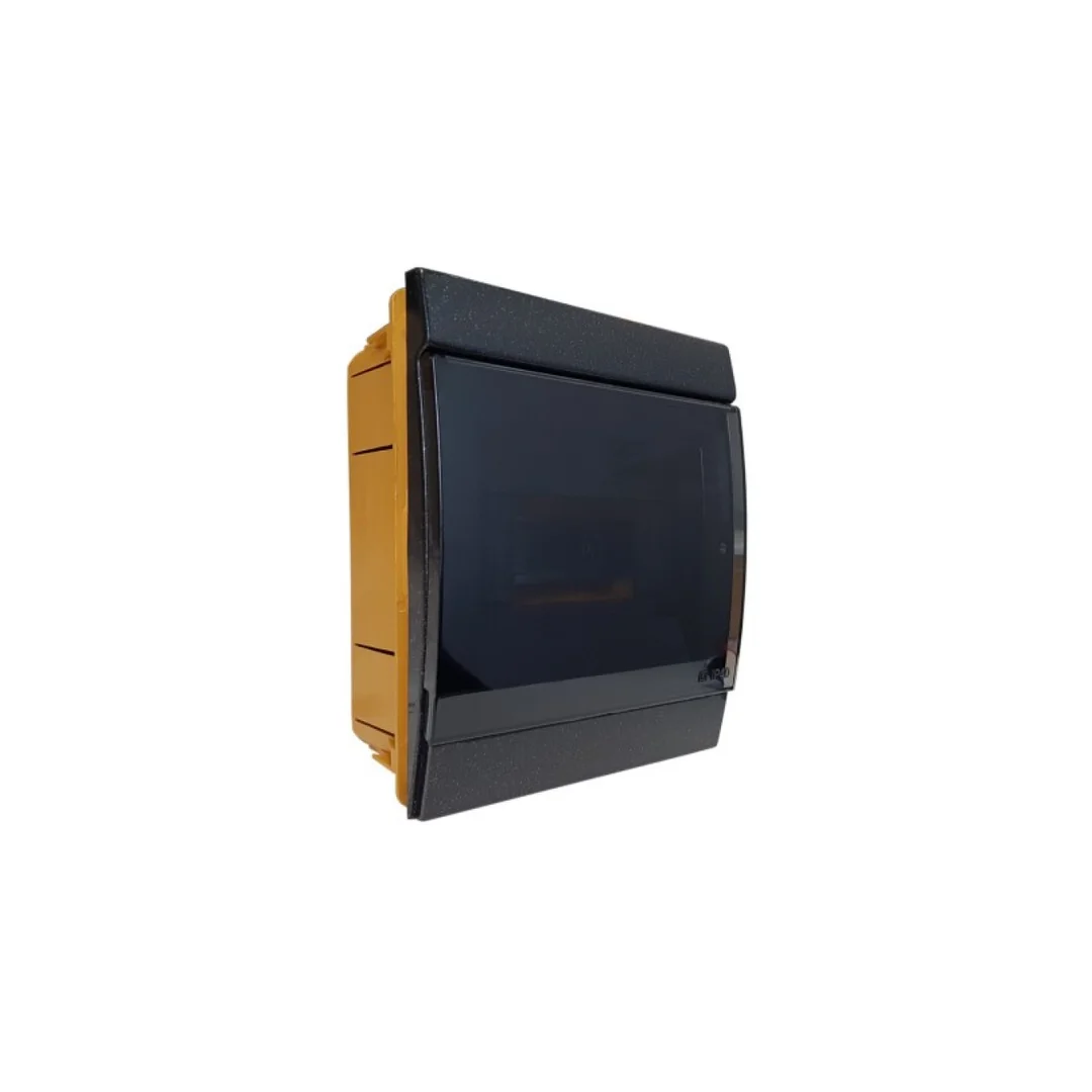 Rozdzielnica podtynkowa 6 modułowa IP40 czarna 970.06.N M-L 0902