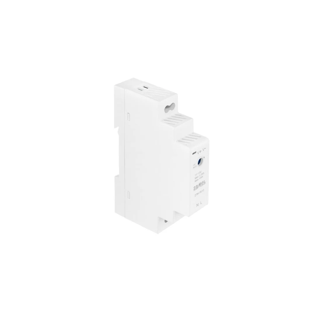 Zasilacz impulsowy montowany na szynie TH-35 (DIN) 15W 12V DC typ: ZTM-15/12 EXT10000279
