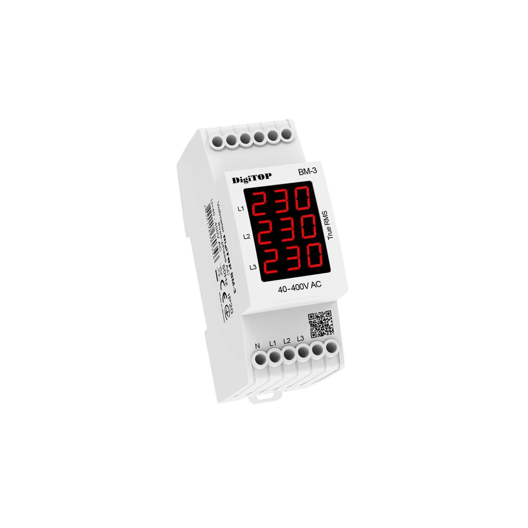 Woltomierz trójfazowy DigiTOP BM-3